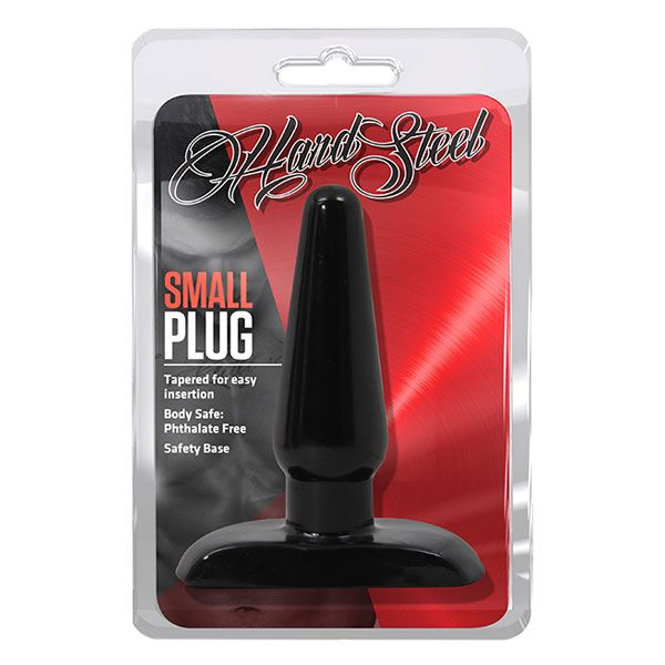 Купить черная анальная пробка small plug - 9 см. Image