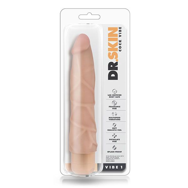 Купить телесный вибратор cock vibe 1 - 22,8 см. Image