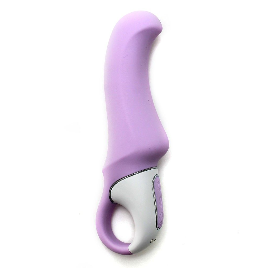 Купить сиреневый вибратор satisfyer charming smile - 18,5 см. Image