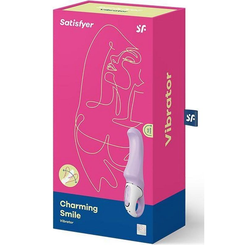 Купить сиреневый вибратор satisfyer charming smile - 18,5 см. Image