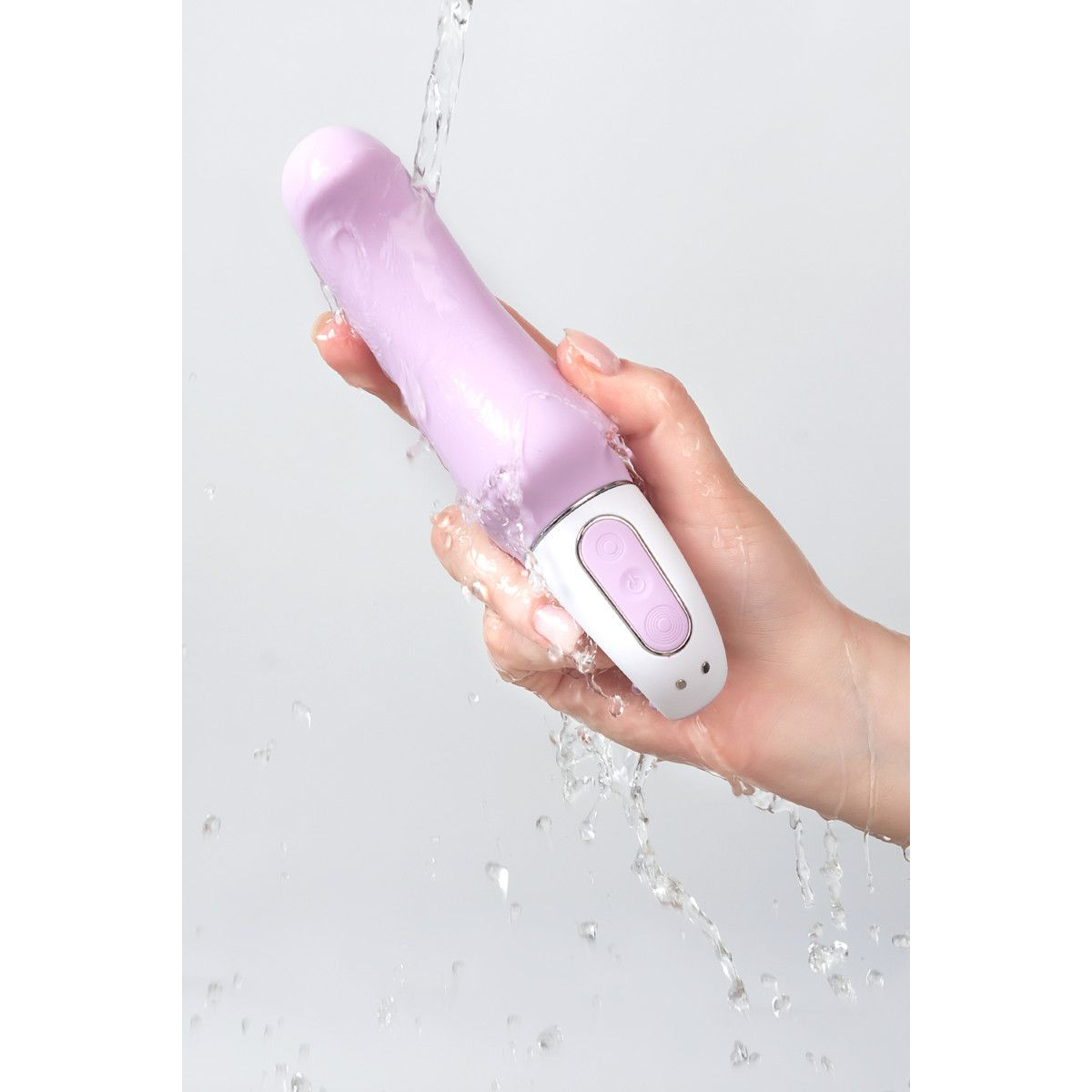 Купить сиреневый вибратор satisfyer charming smile - 18,5 см. Image