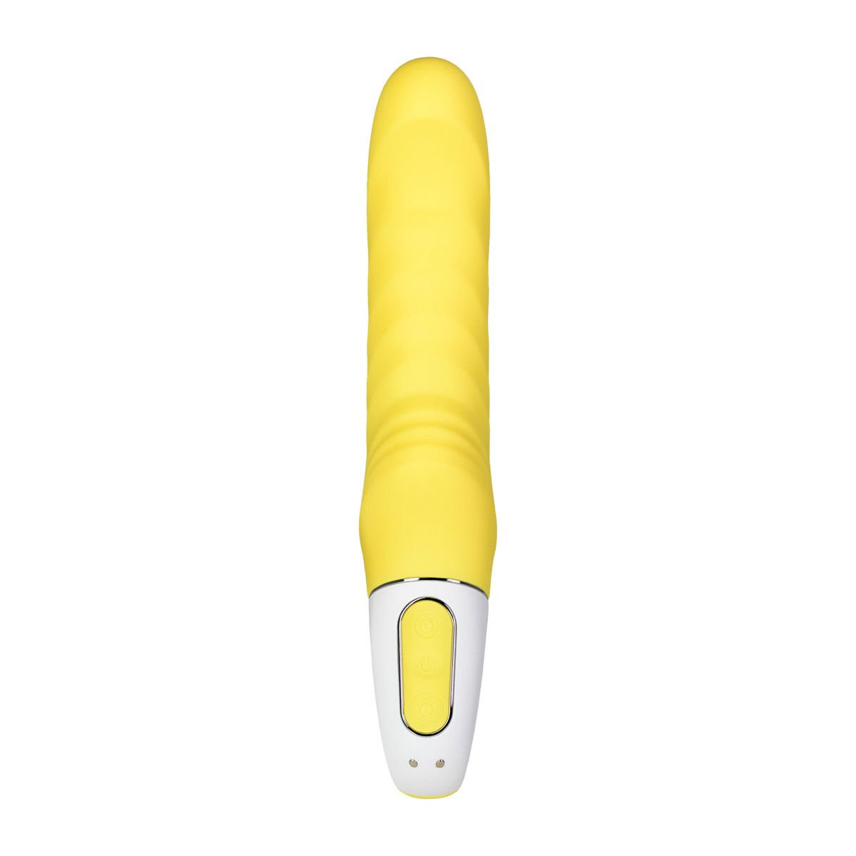 Купить жёлтый вибратор satisfyer yummy sunshine - 22,5 см. Image