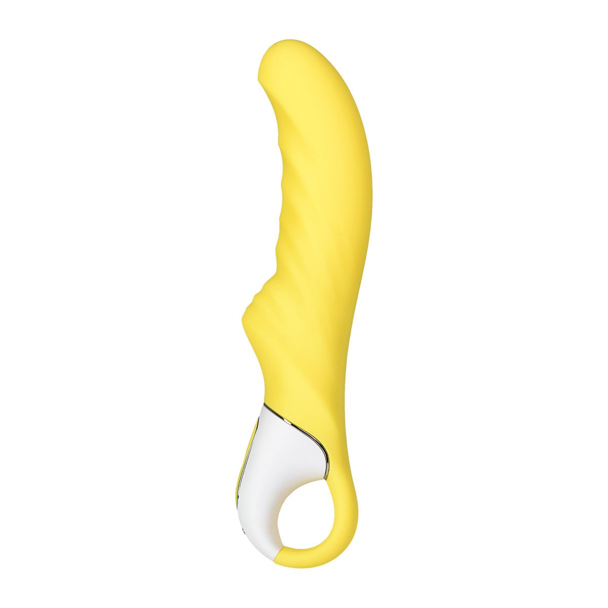 Купить жёлтый вибратор satisfyer yummy sunshine - 22,5 см. Image