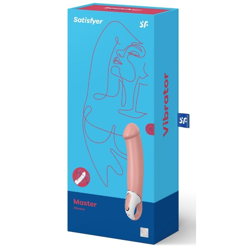 Купить перезаряжаемый вибратор satisfyer master - 23,5 см. Image