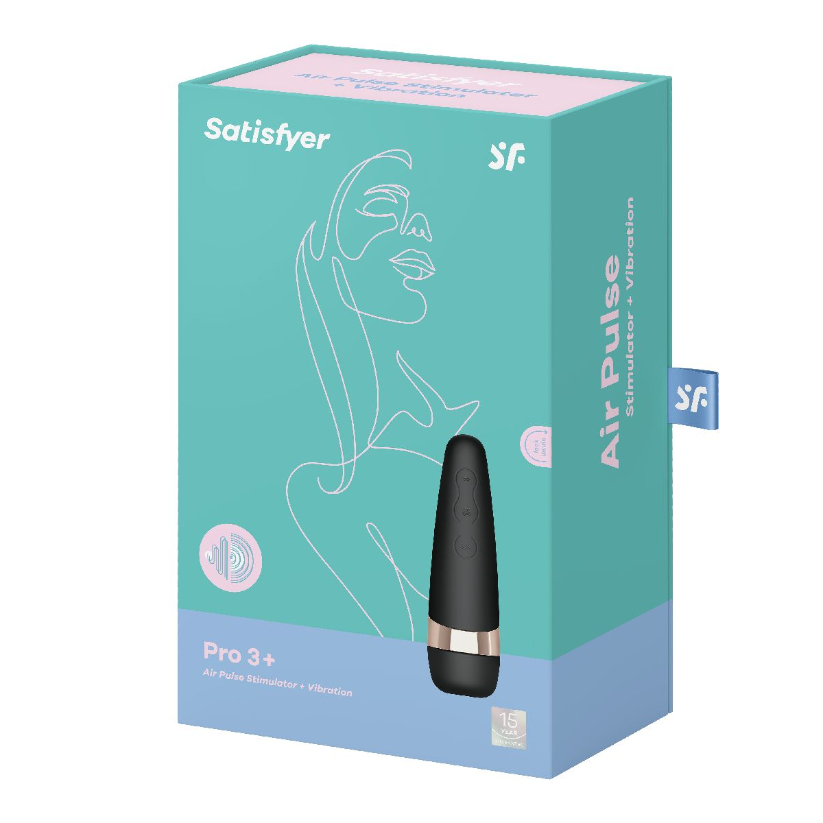 Купить вибро-вакуумно-волновой стимулятор satisfyer pro 3+ Image